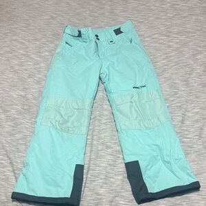 Kids Light Blue Snow Pants